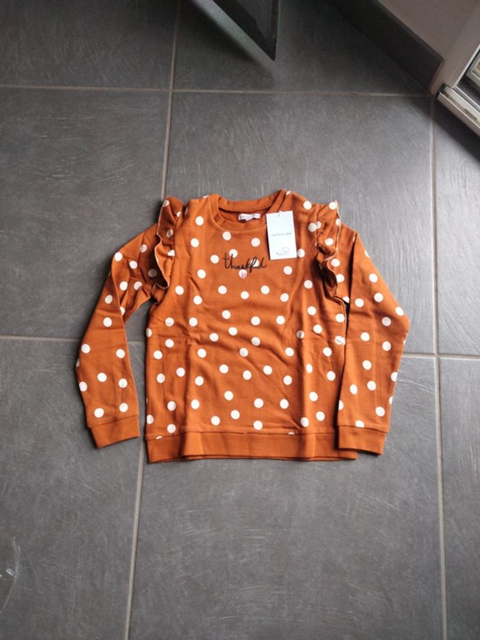Pull sweat avec motif et petite dorure - photo numéro 2