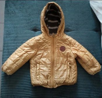 Manteau leger fouré 18 mois