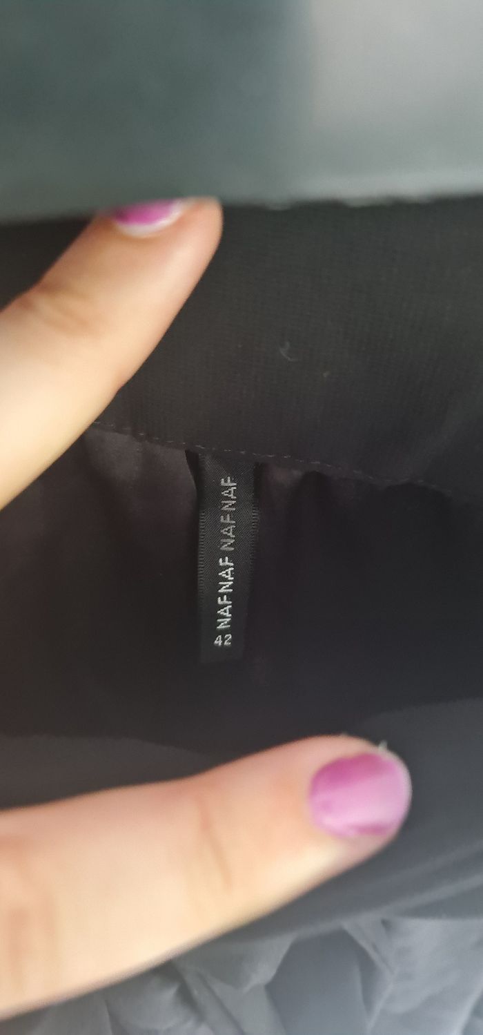 Jupe Naf Naf taille 42 XL - photo numéro 3