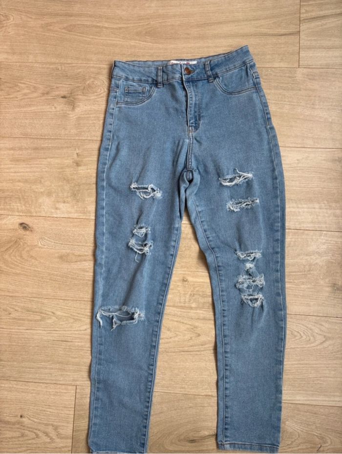 Lot 2 jeans fille/fille Jennyfer - photo numéro 4