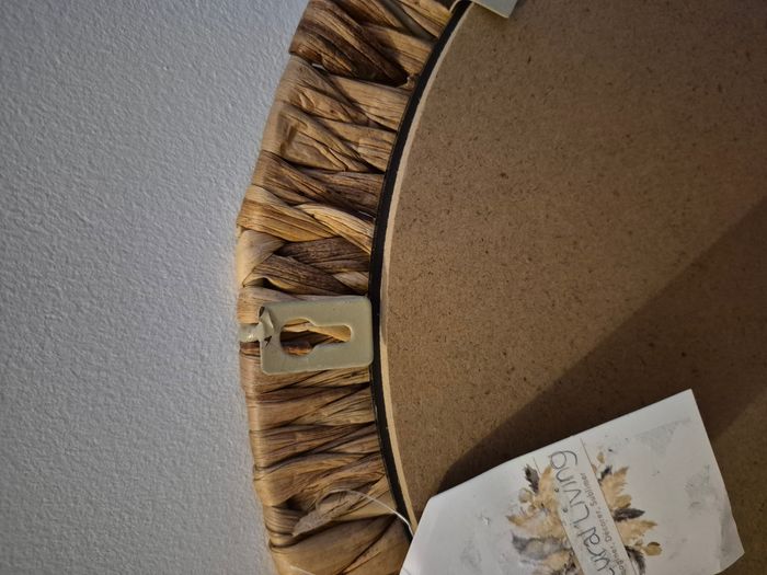 Miroir rond "Natural Living" neuf - photo numéro 4