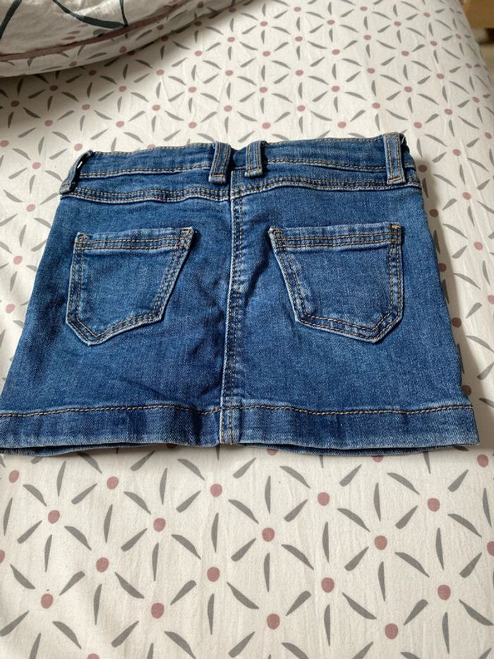 Jupe en jean fille 2 ans 86cm - photo numéro 3