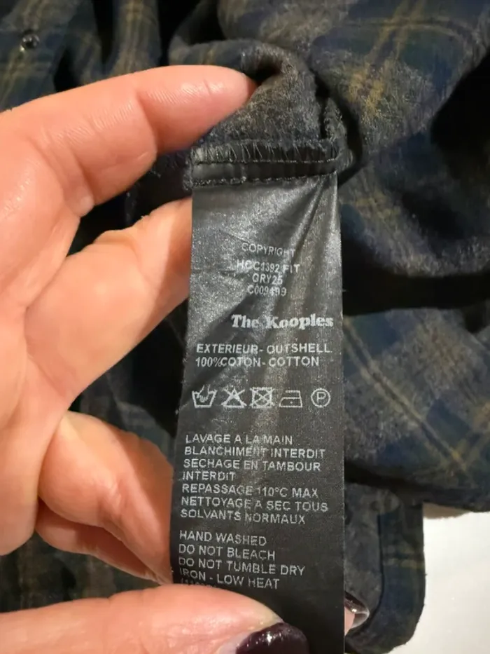 Chemise kooples carreaux - photo numéro 9