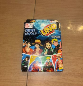 Jeu de carte dragon ball z naruto démon slayer