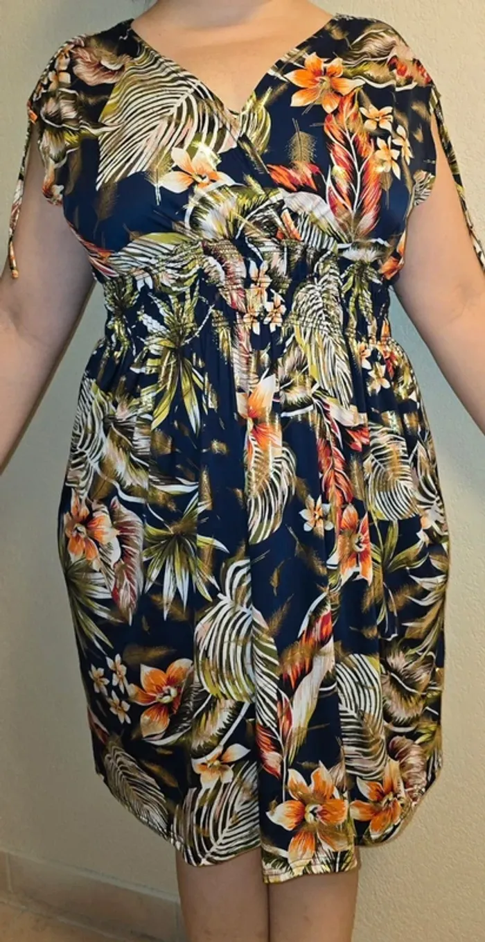Robe mi-longue