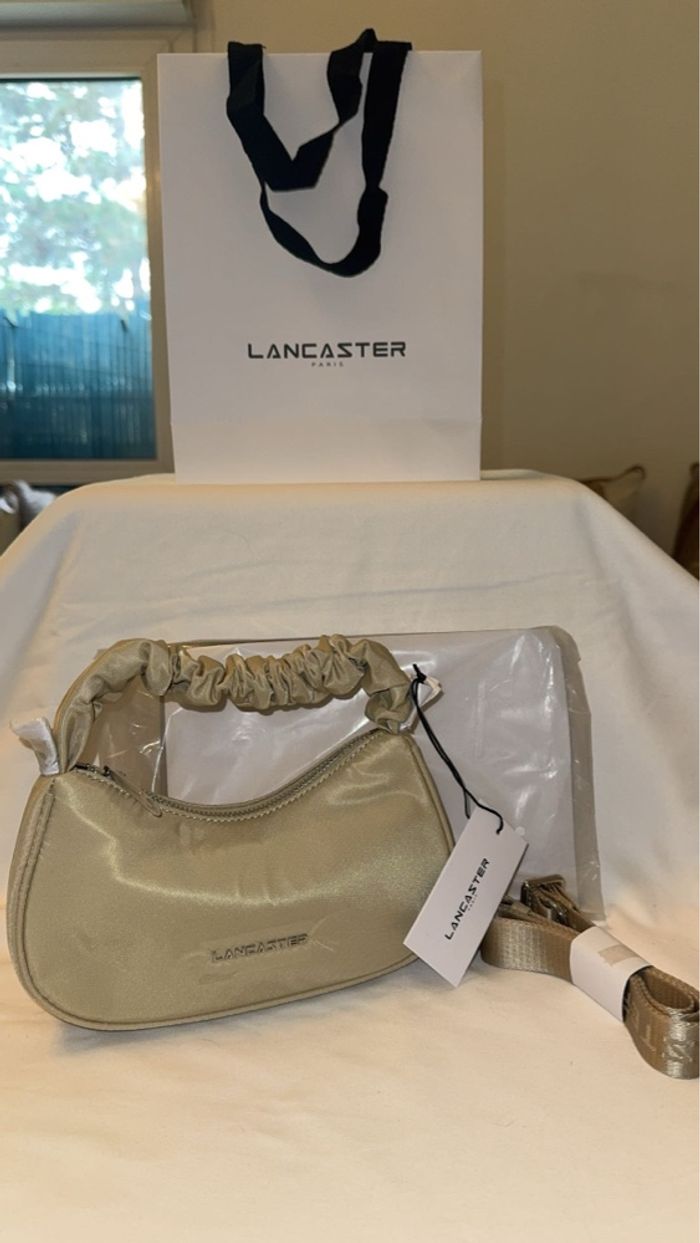 Mini pochette Lancaster basic chouchou beige