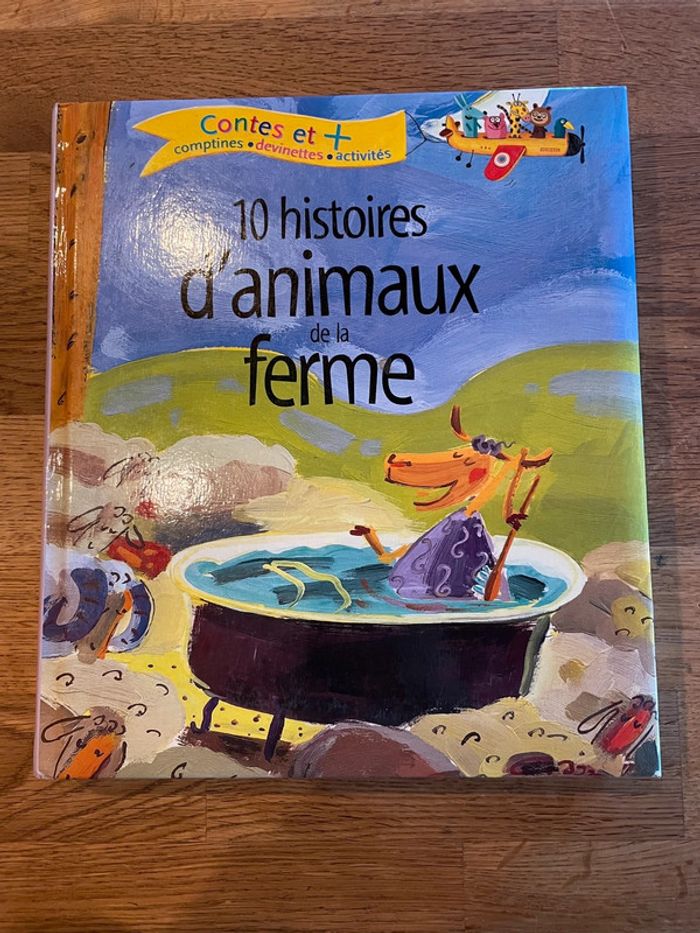 Livre 10 histoires d’animaux de la ferme