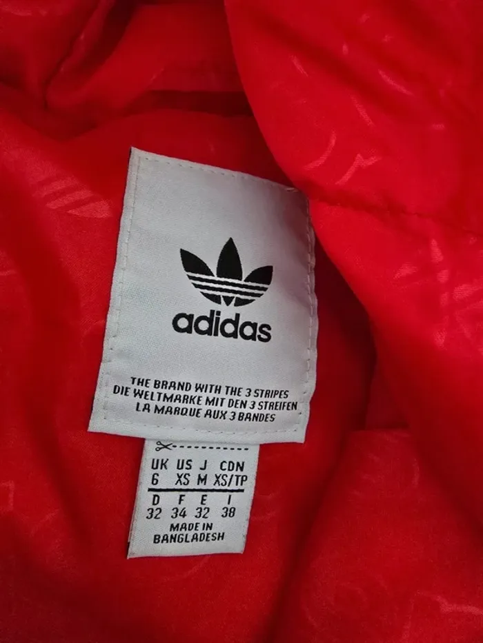 Doudoune Adidas rouge - photo numéro 5
