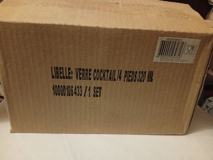 Lot de 4 verres à cocktail - photo numéro 4