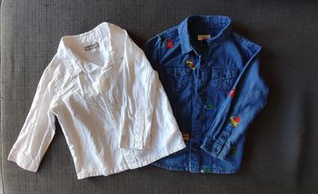 Lot chemises garçon Vertbaudet/du pareil au même