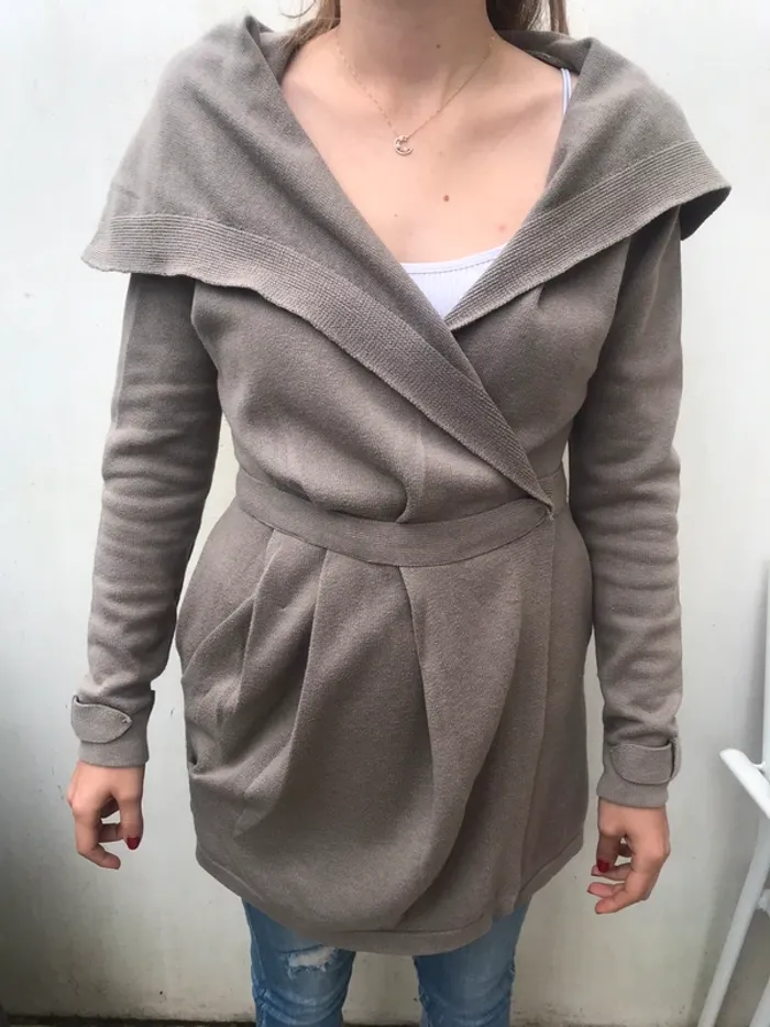 Veste kaki comptoir des cotonniers