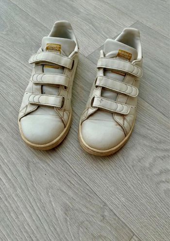 Stan Smith - Adidas - Femme - édition limitée blanche et or - Pointure 37 1/3 - en bon état