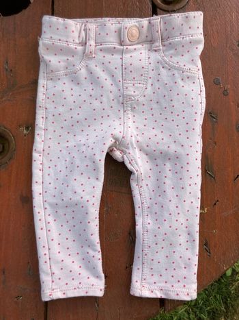 Pantalon rose fille 3 mois