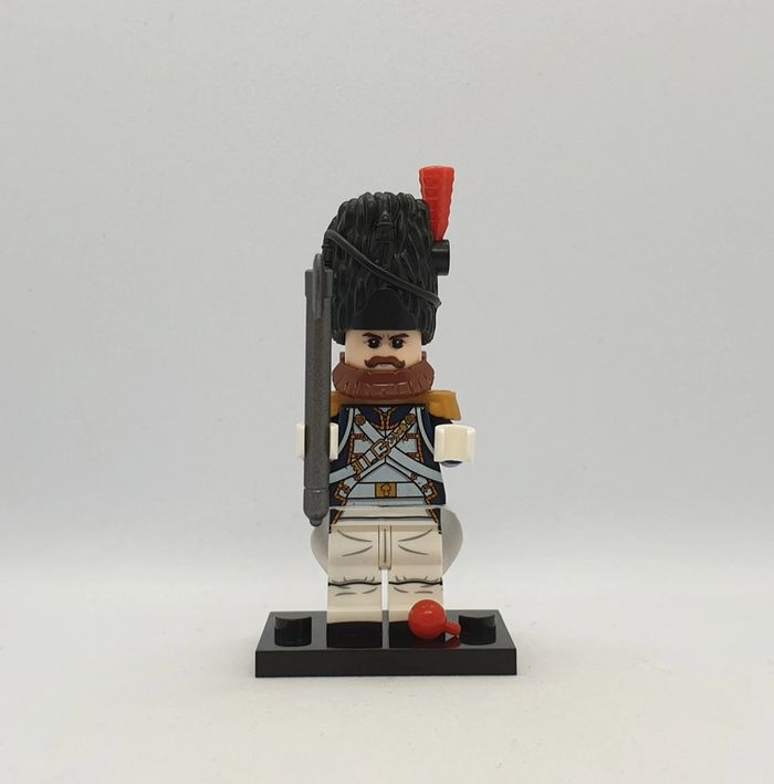 💂 Figurine Guerres Napoléoniennes - Sapeur Français - (Style Lego) 💂