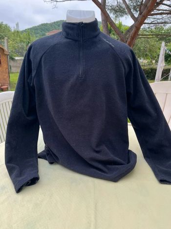Polaire quechua noir taille XL