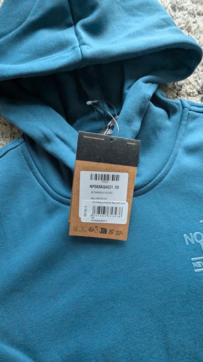 Sweet a capuche the North face homme bleu - photo numéro 8
