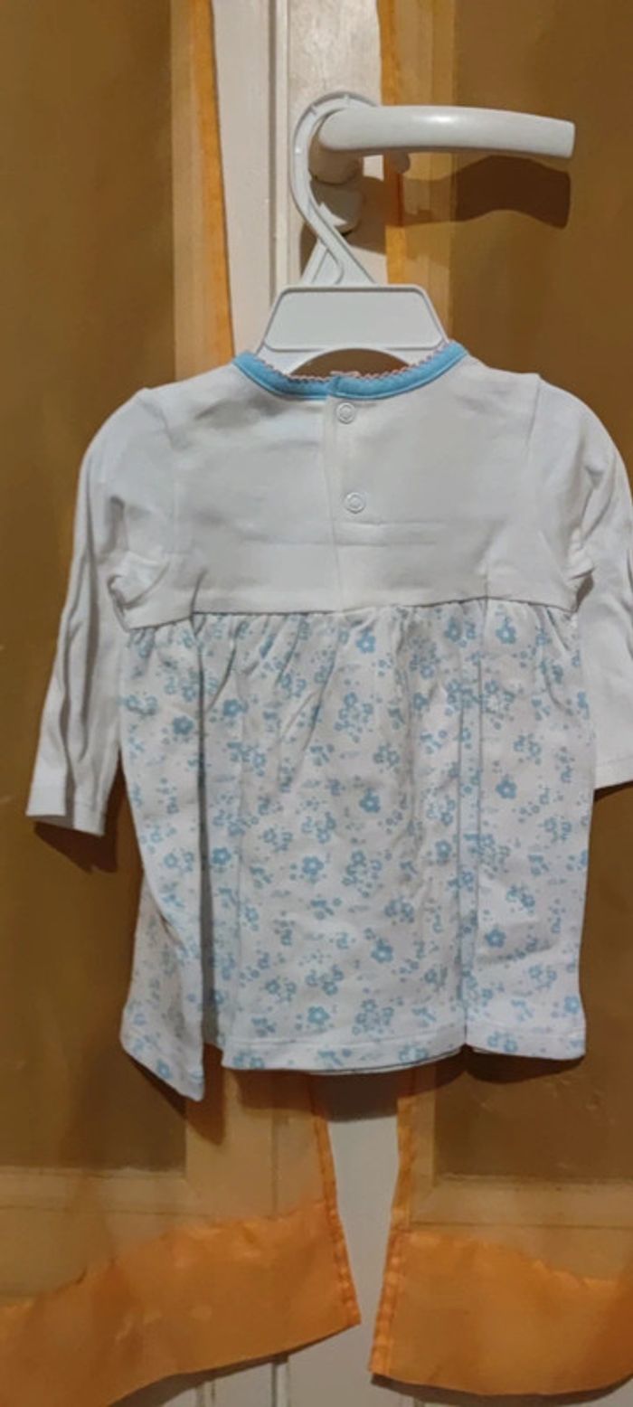 Ensemble robe de 3 sets fille 0/3 mois Neuf Elle - photo numéro 2