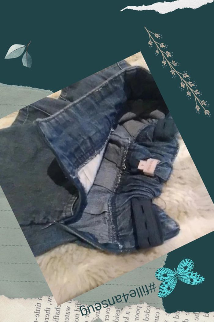 Jupe en jean 4 ans- Tex Kids - photo numéro 5