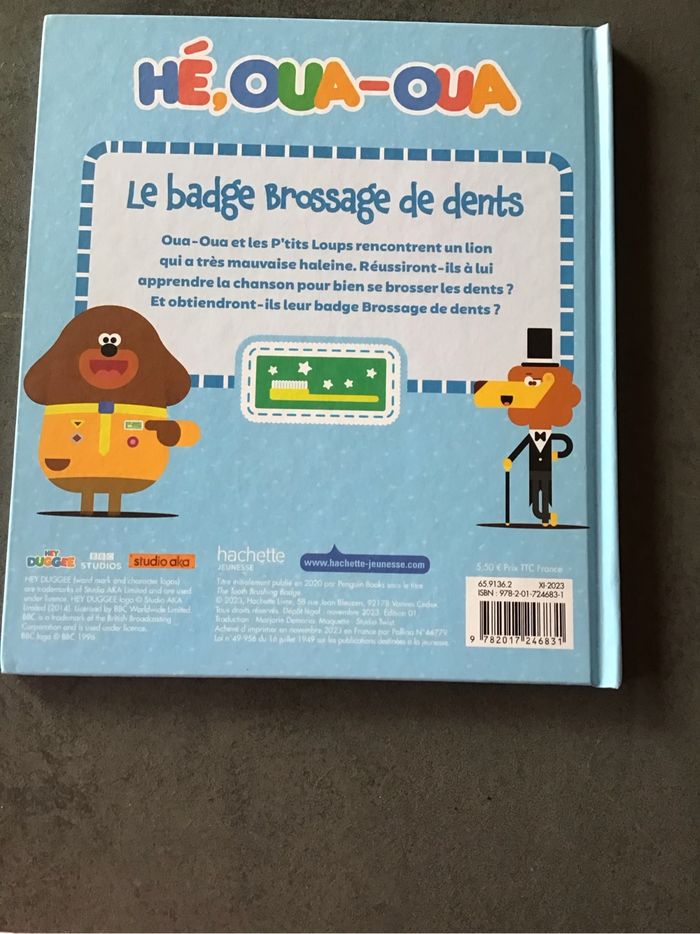 Livre Hé, Oua-Oua - photo numéro 2