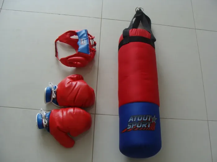 Sac de boxe+gants+casque