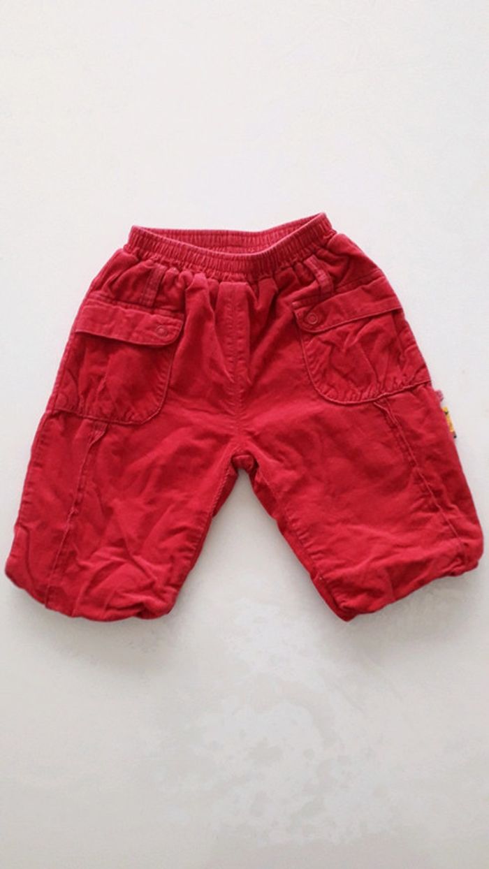 Pantalon fille rouge Catimini 3 mois