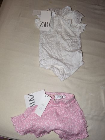 Ensemble NEUF Zara petite fille 9 mois