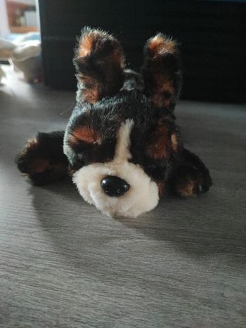 Peluche boxer 30 cm couché