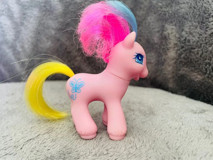 Mon petit poney bébé vintage  papillon dash pirouette - photo numéro 4