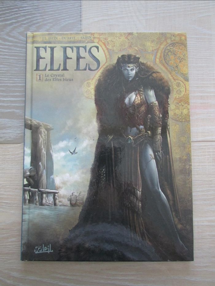 Bande dessinée Elfes Tome 1 - Le Crystal des Elfes bleus