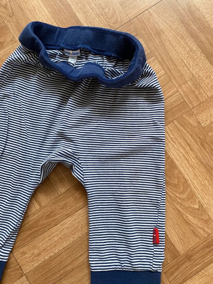 Ensemble t-shirt + pantalon taille 12 mois P’tit Bisou - photo numéro 6