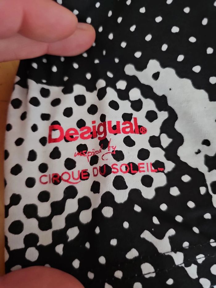 🔥T shirt Desigual Cirque du Soleil T.L💫👕 - photo numéro 9