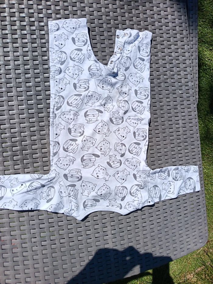Combinaison pyjama grenouillère sans pied bébé 3 mois 59 cm du pareil au même - photo numéro 9