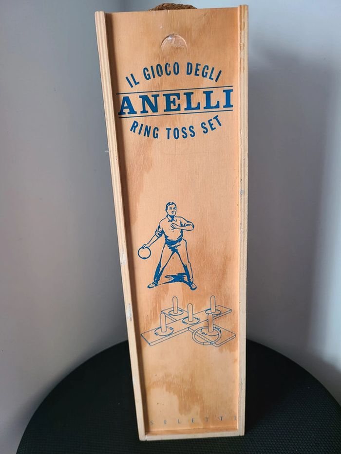 Jeu de Lancer en Bois Jeu d'adresse pour Enfants et Adultes, Jeu de Sport de Plein air boite abimé - photo numéro 3