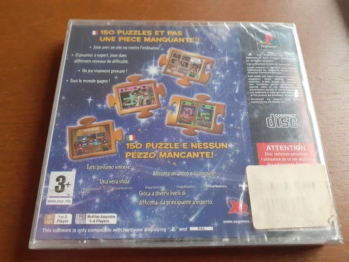 Jeu playstation 1 ps1 neuf sous blister jigsaw madness - photo numéro 2