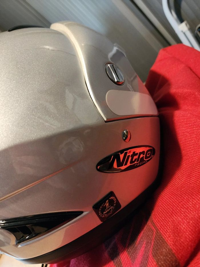 Casque de moto mixte taille XS - nitro- en tres bon état - photo numéro 10