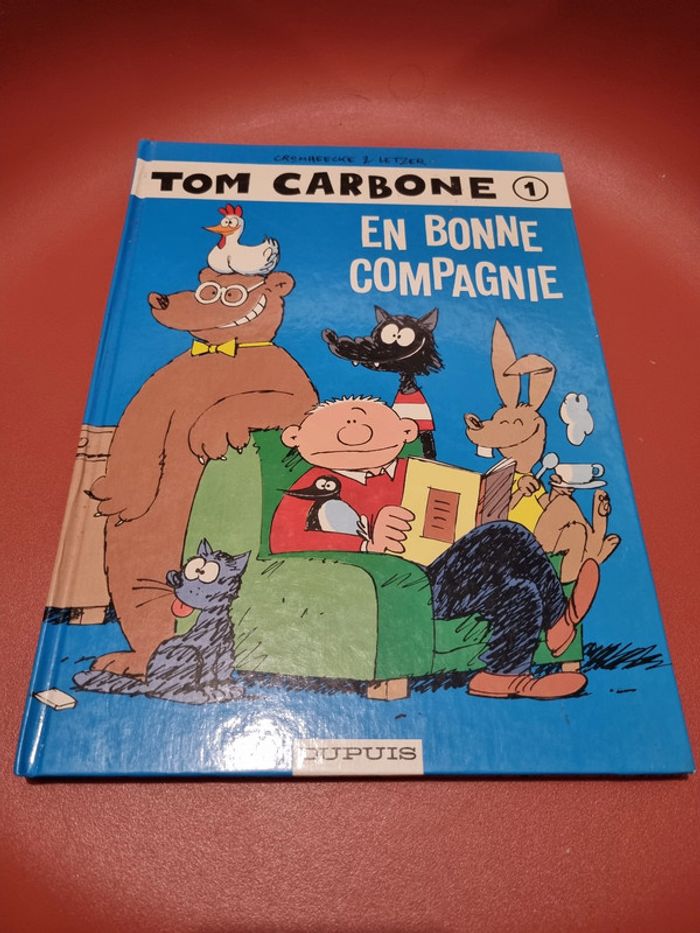 bd Tom carbone tome 1 en bonne compagnie
