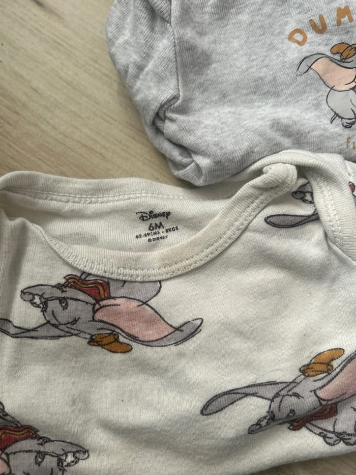 Lot de 7 bodies - Taille 6 mois - photo numéro 4