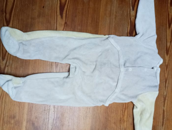 Pyjama velours, tex baby, 9 mois - photo numéro 4