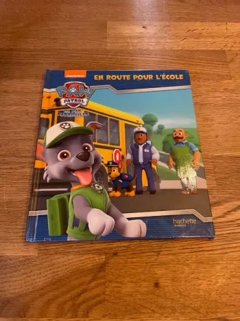 Livre En route pour l’école de la Pat Patrouille Paw Patrol