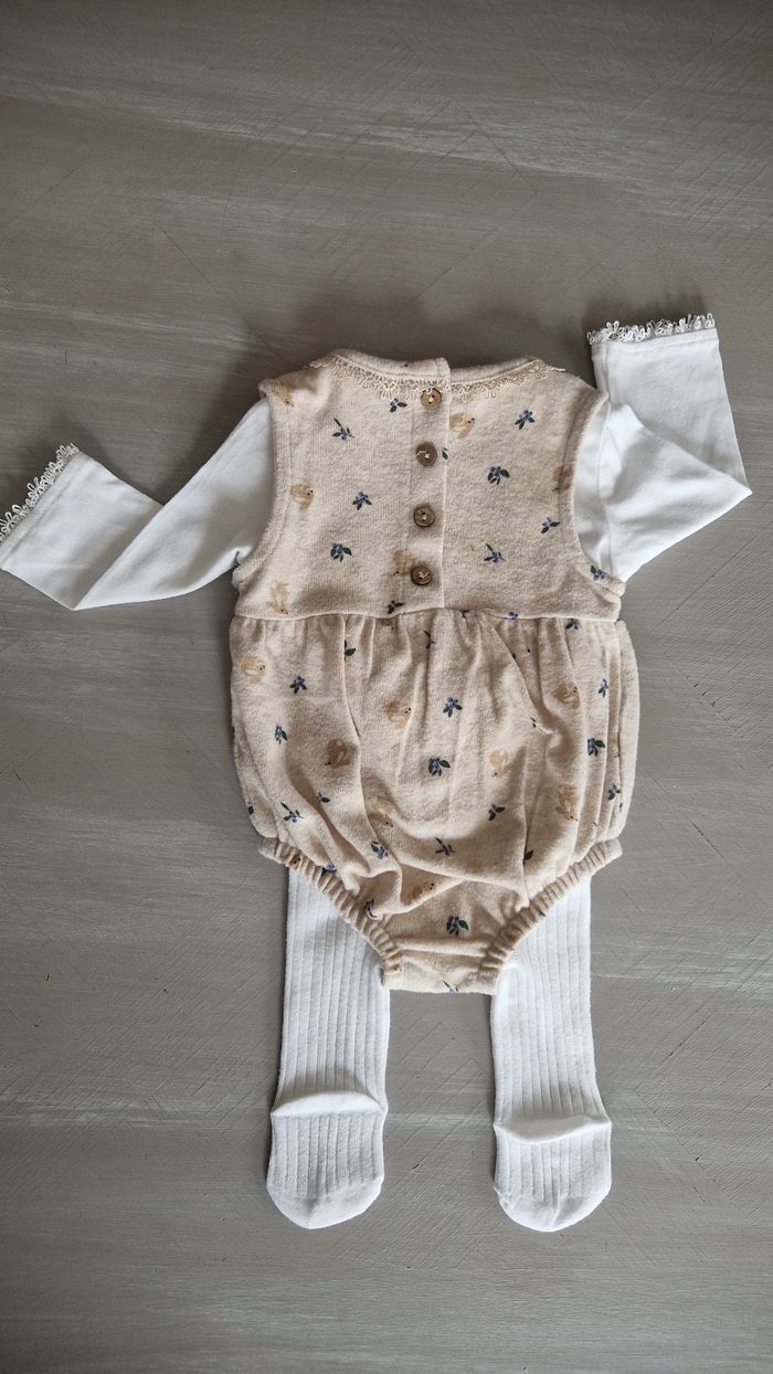 Ensemble barboteuse KIABI 1M 56 cm 4 kg - photo numéro 2