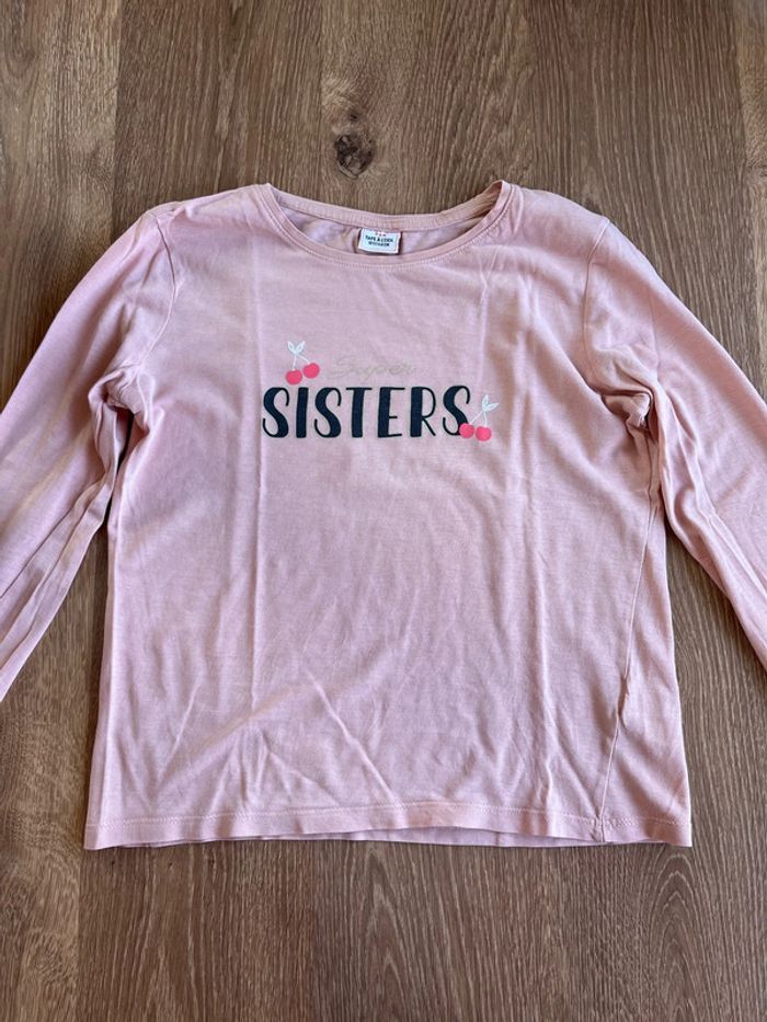 Tee shirt manches longues fille Tape à l’œil 10 ans - photo numéro 1