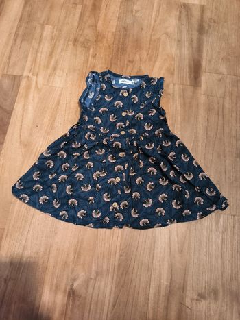 Robe Gémo 12mois bleu marine