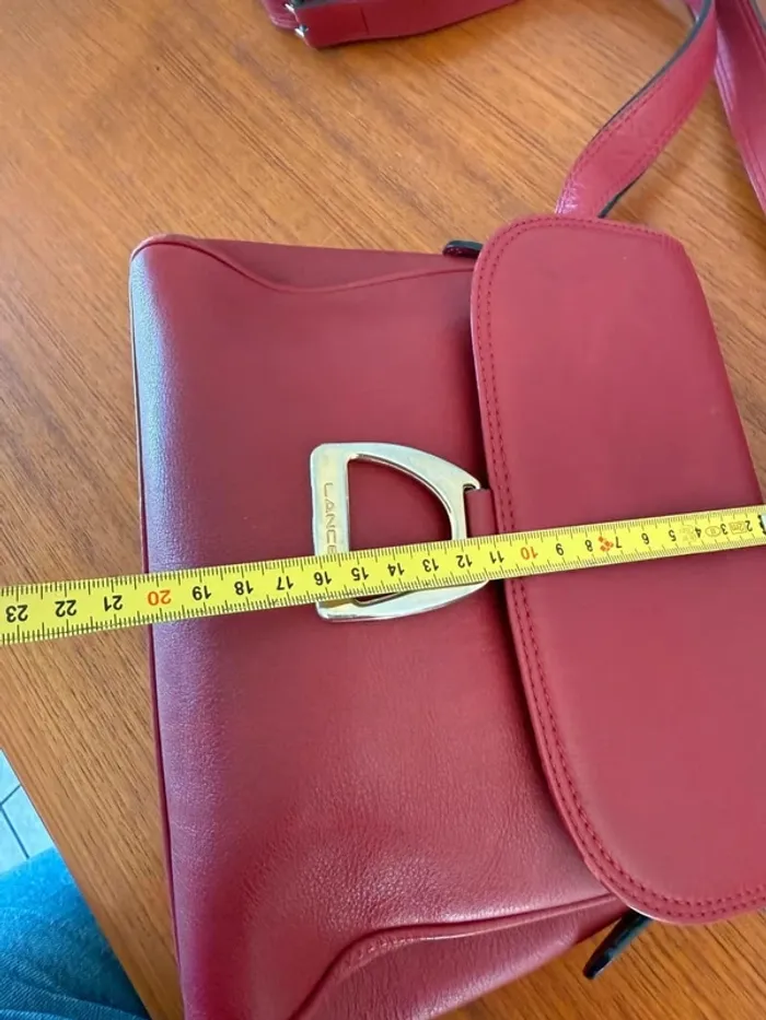 Sac Lancel rouge - photo numéro 11
