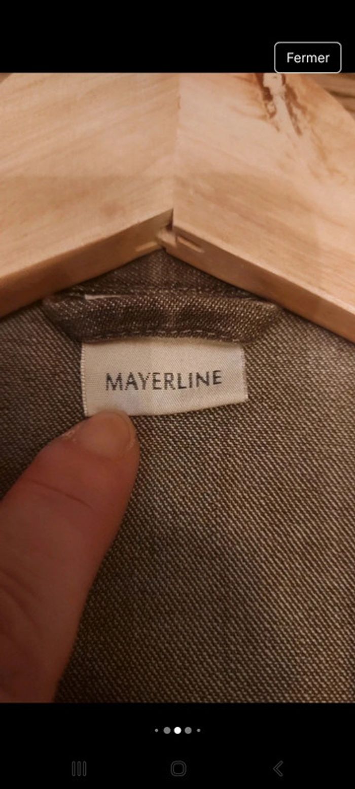 Veste en Jeans noir chiné Mayerline be/fr 38 - photo numéro 6