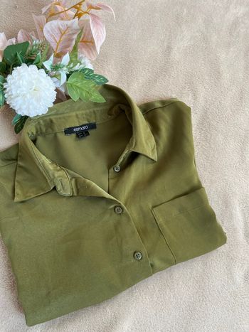 Chemise vert olive pour femme | Esmara | taille xxL 