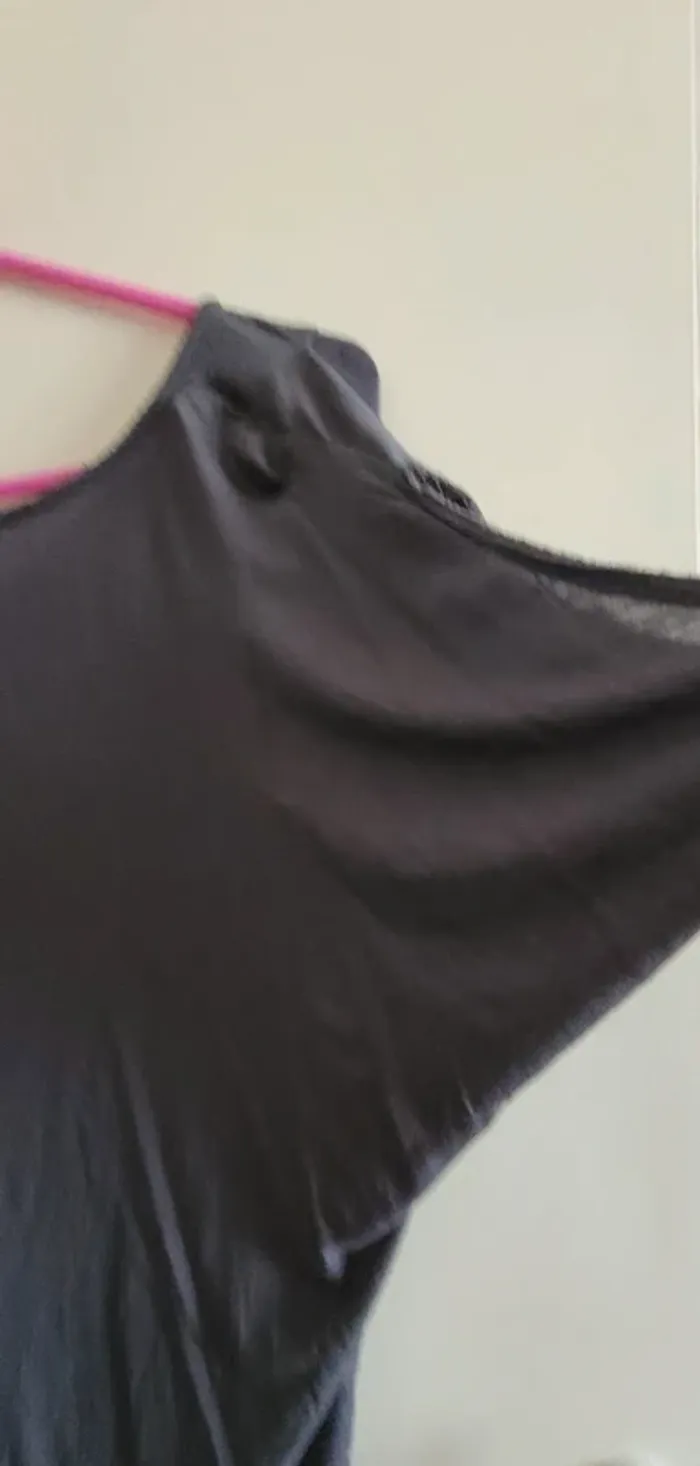 T shirt gris à manches chauve-souris - photo numéro 8