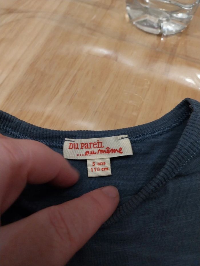 Maillot manches longues 5 ans - photo numéro 4