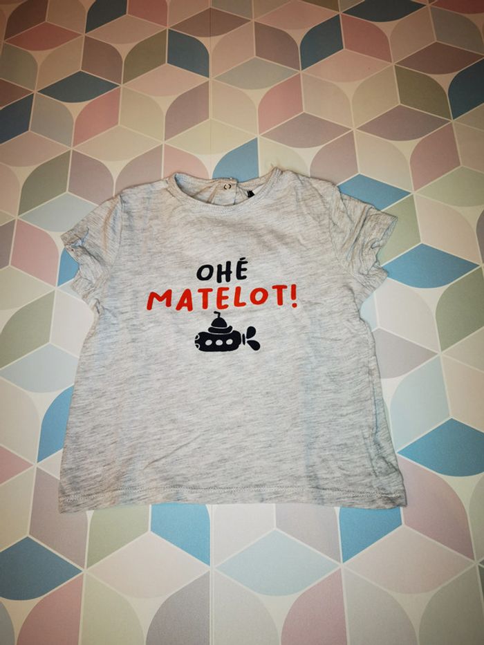 A3443 - tee-shirt garçon 24 mois