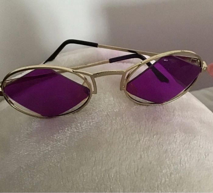 Très belles lunettes de soleil vintage, - photo numéro 5