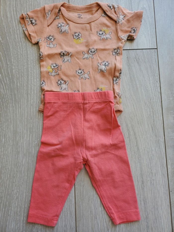 Lot 7 vêtements bébé fille 3 mois - photo numéro 3